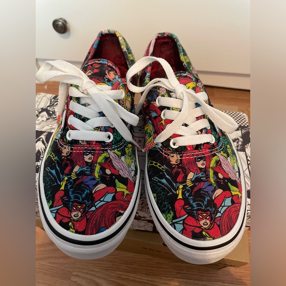 Vans x Marvel comics